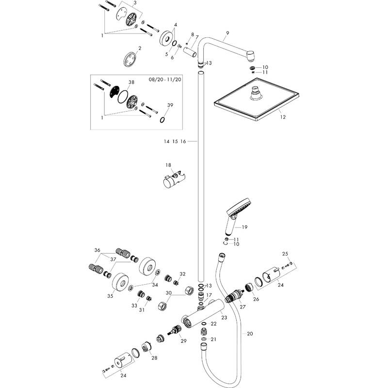 Spare parts for products 27281000