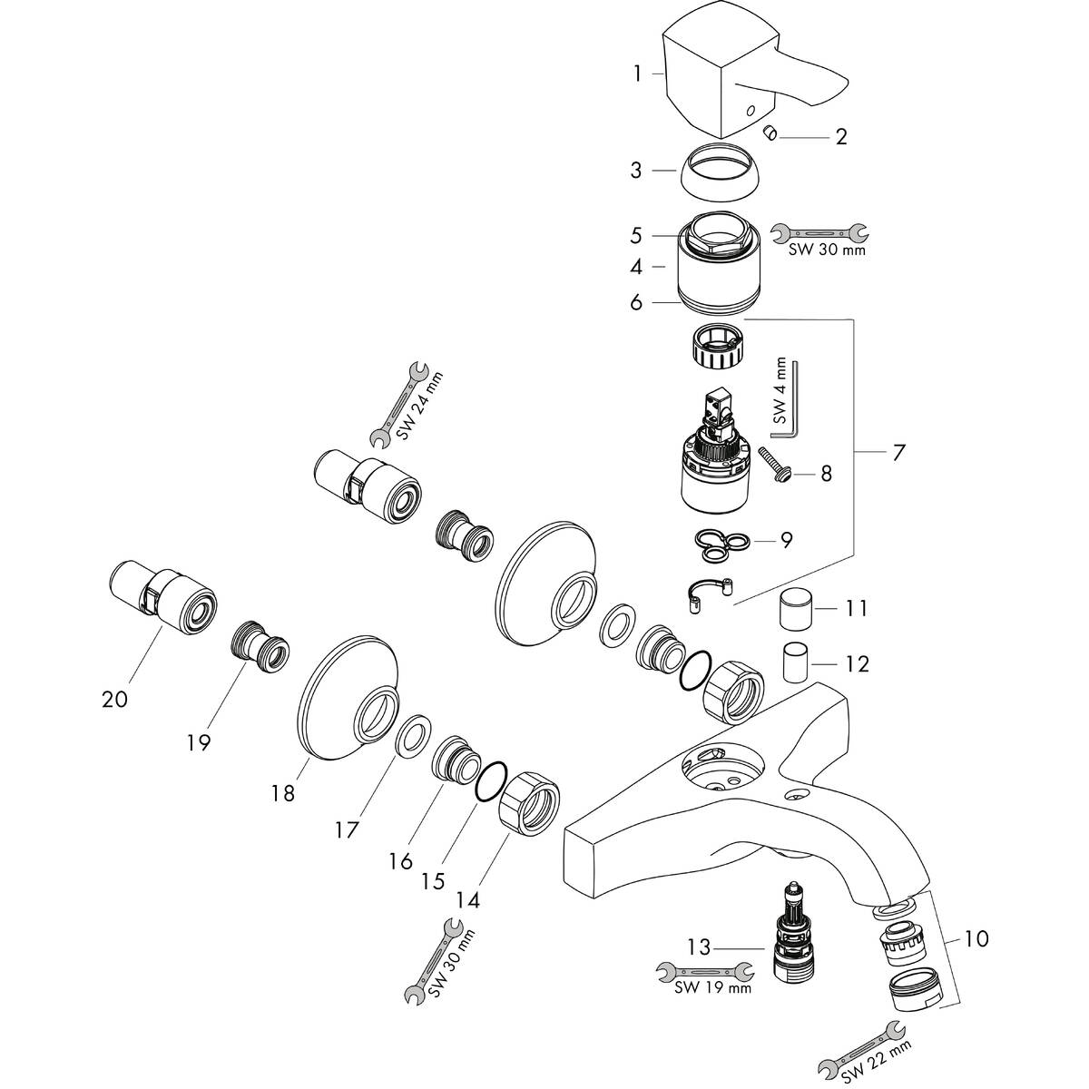 Spare parts for products 31340000