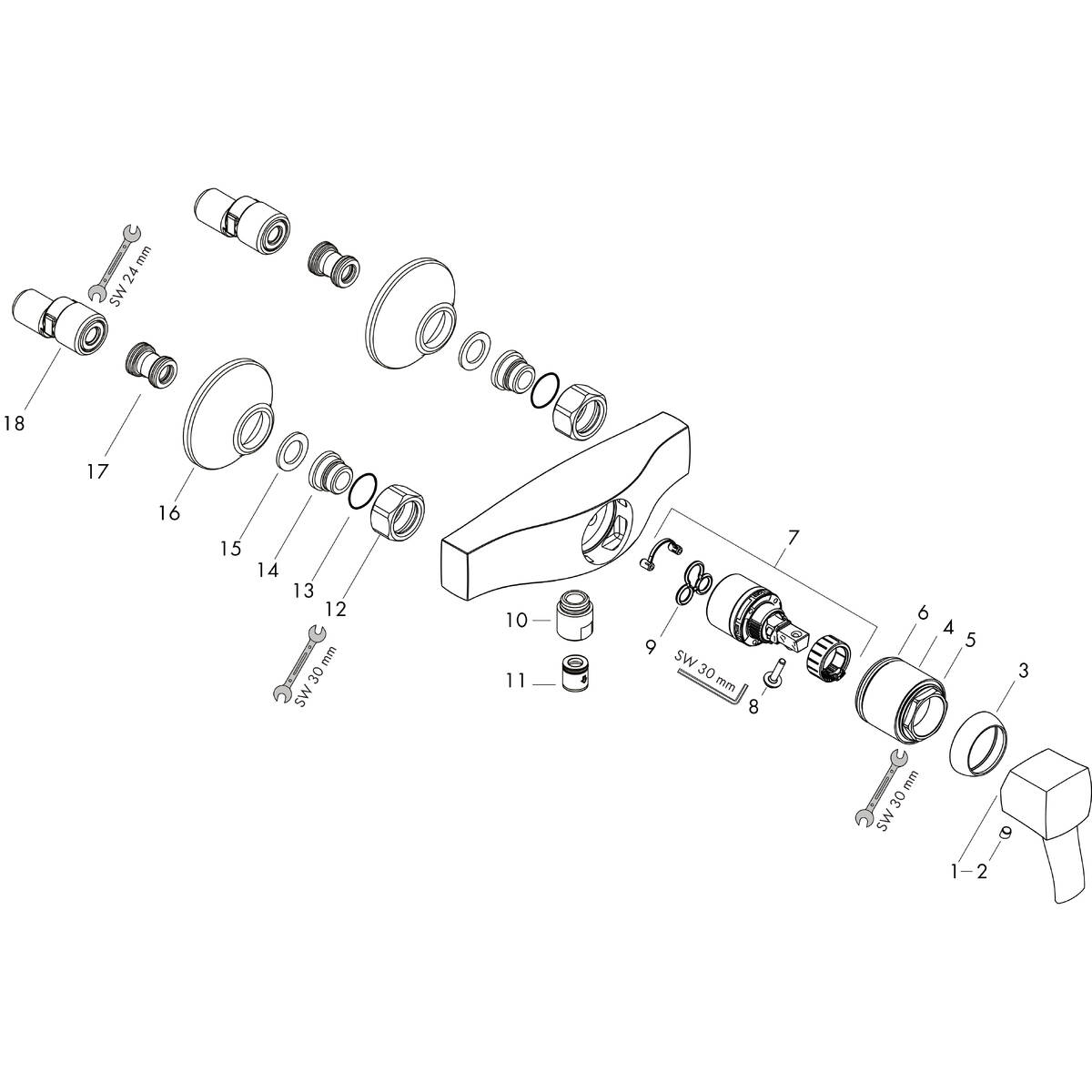 Spare parts for products 31360090