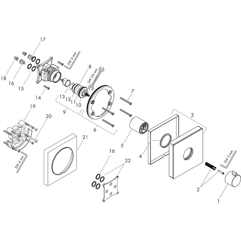 Spare parts for products 15734600