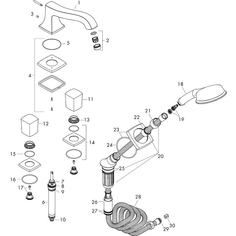 Spare parts for products 31315090
