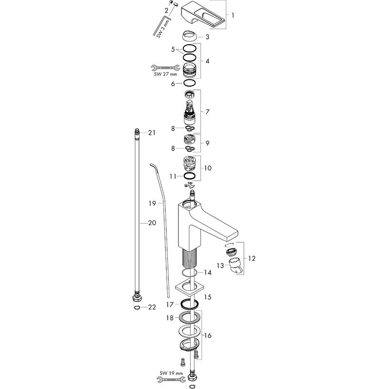 Spare parts for products 74506000