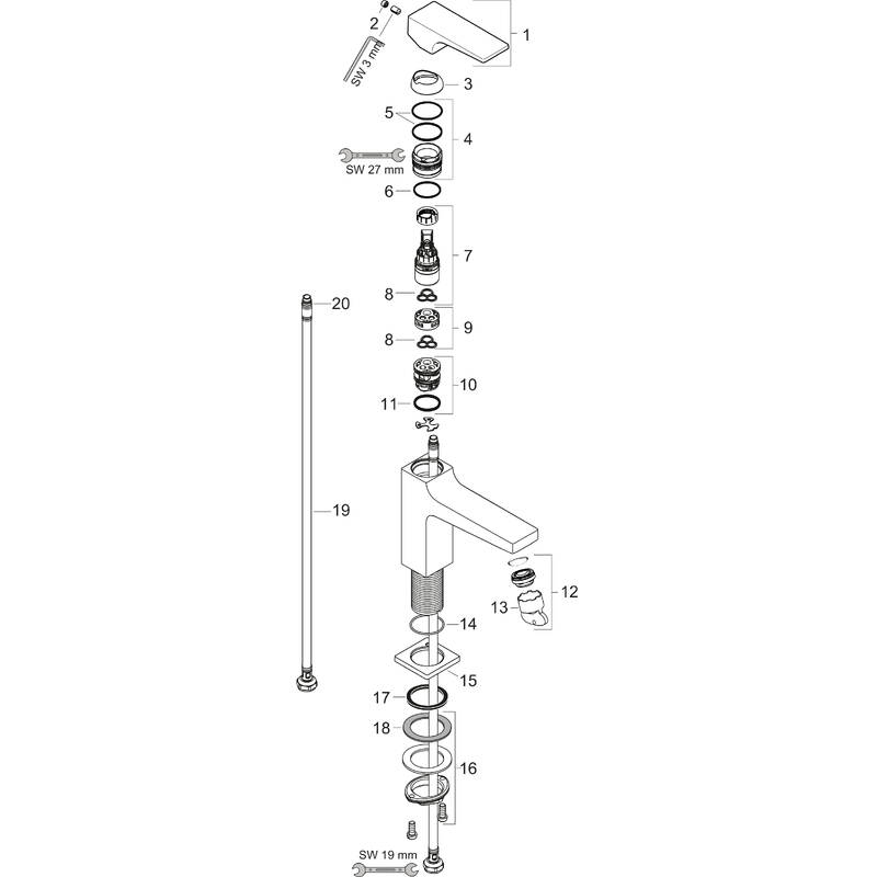 Spare parts for products 32503000