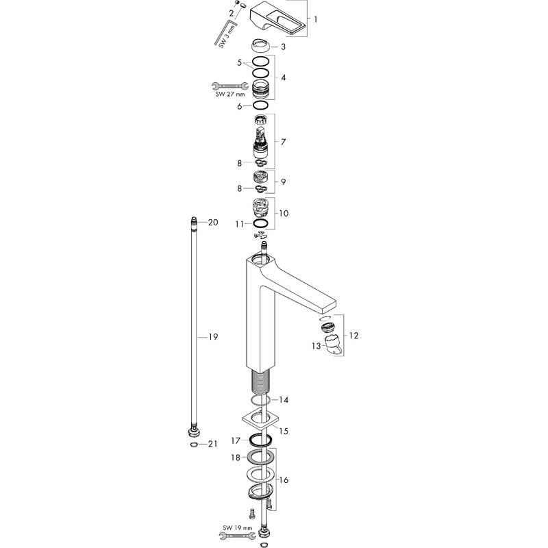 Spare parts for products 74512000