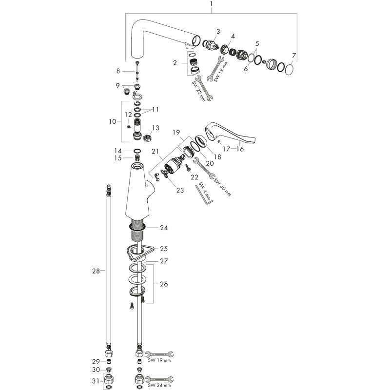 Spare parts for products 14883003