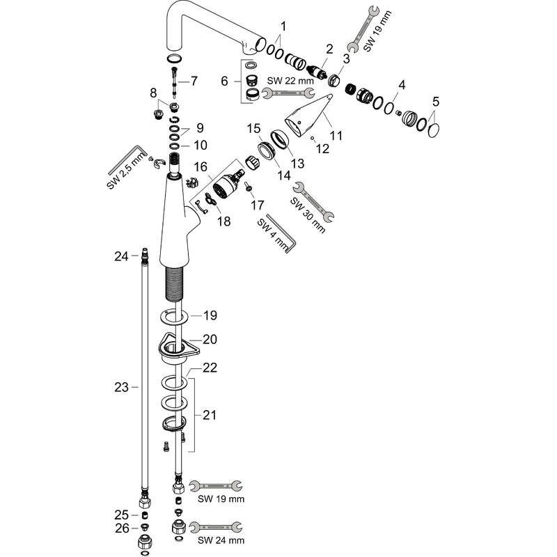 Spare parts for products 72820003