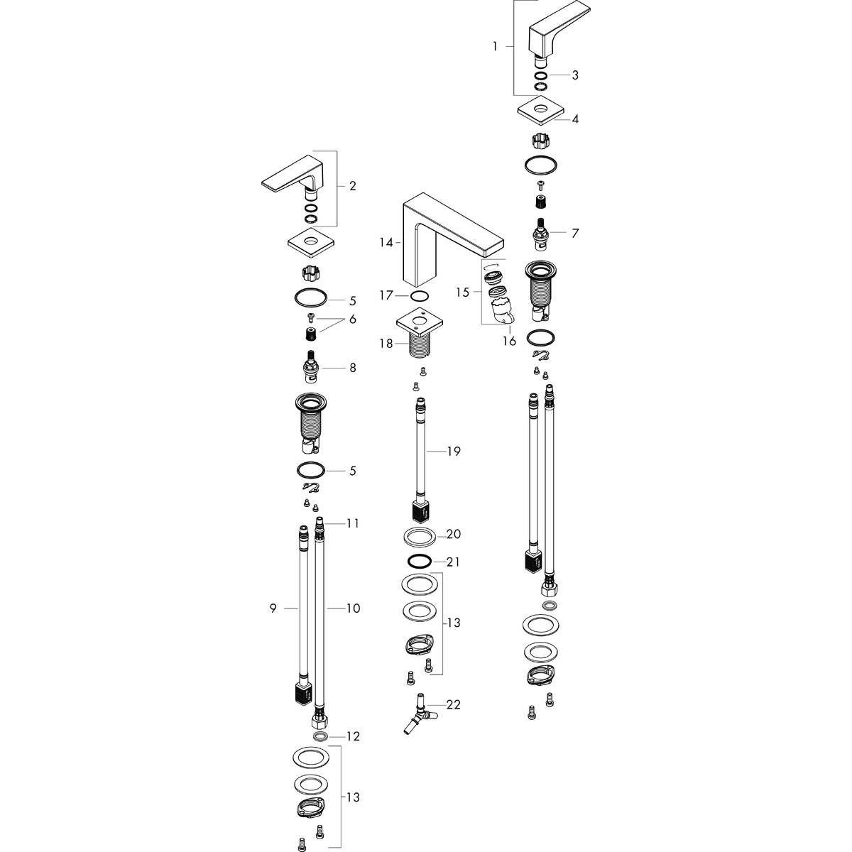 Spare parts for products 32515000