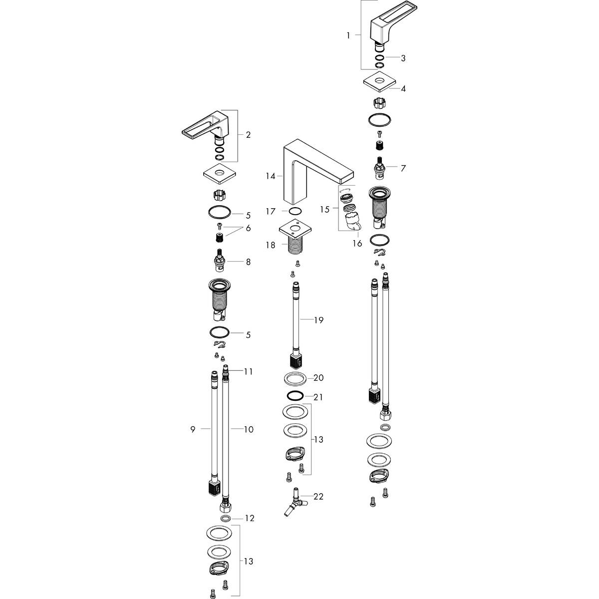 Spare parts for products 74515000