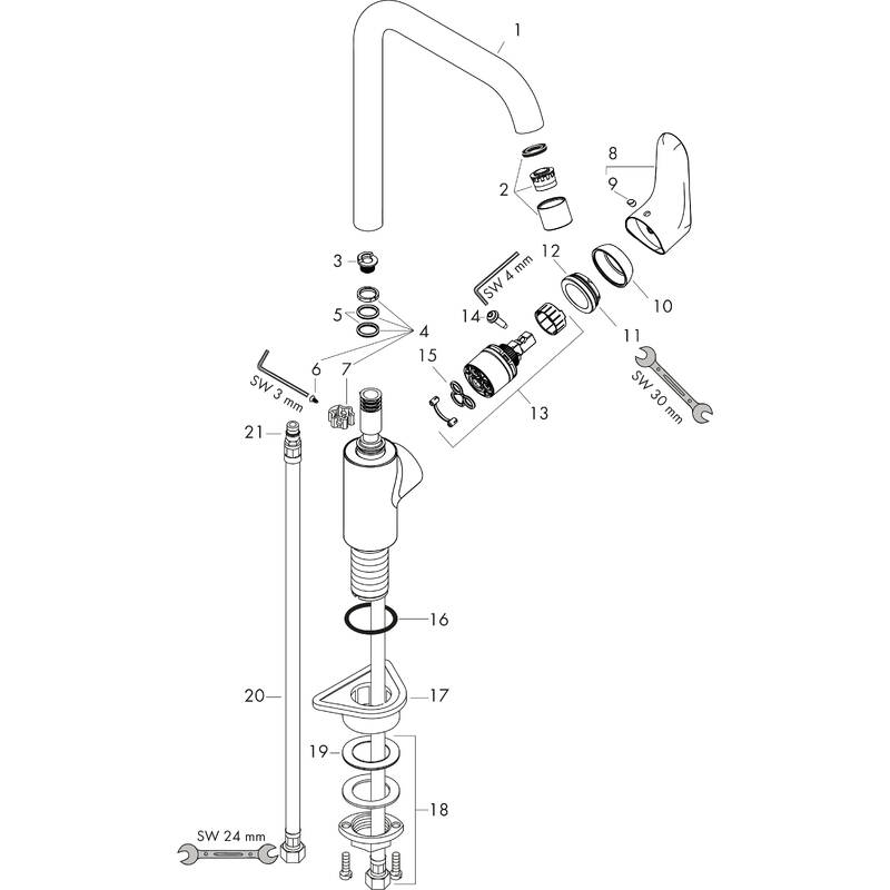 Spare parts for products 14816003