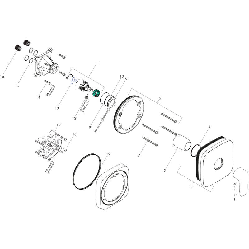 Spare parts for products 31456003