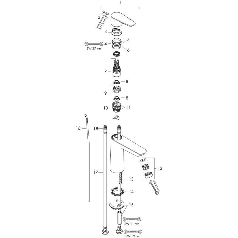 Spare parts for products 71713000