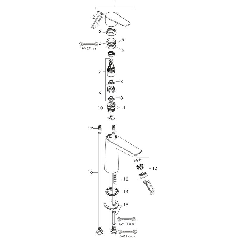 Spare parts for products 71714000