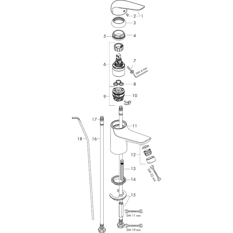 Spare parts for products 71032000