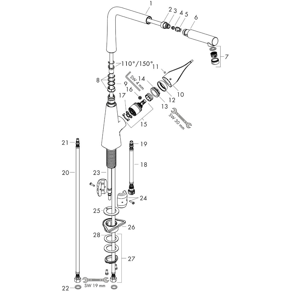 Spare parts for products 14821000
