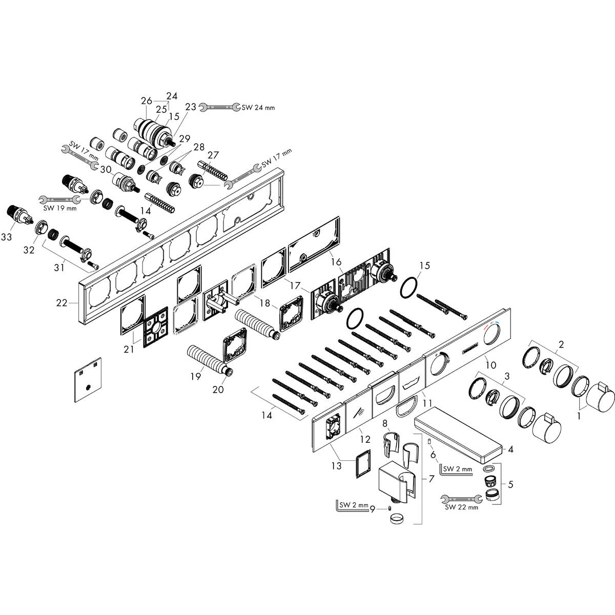 Spare parts for products 15359000