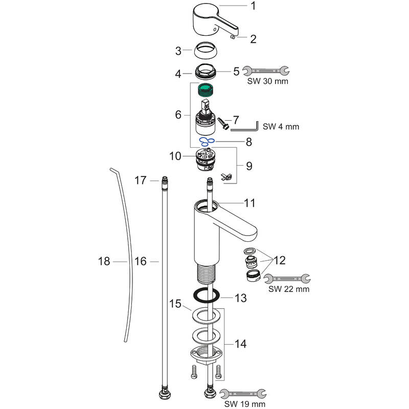 Spare parts for products 31060000