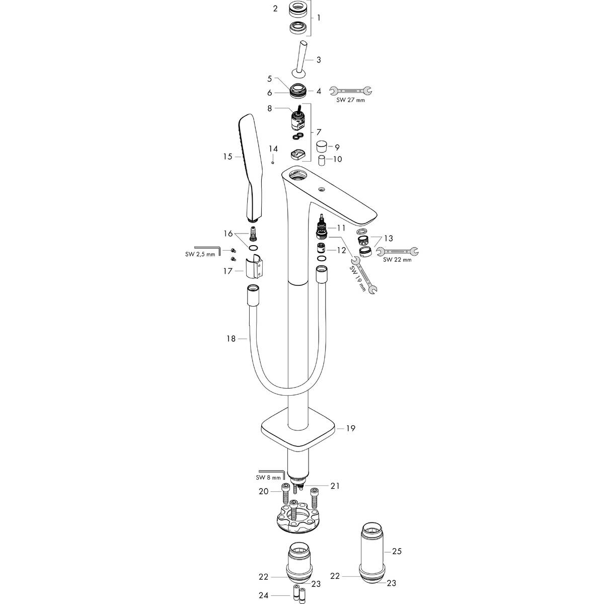 Spare parts for products 15473000