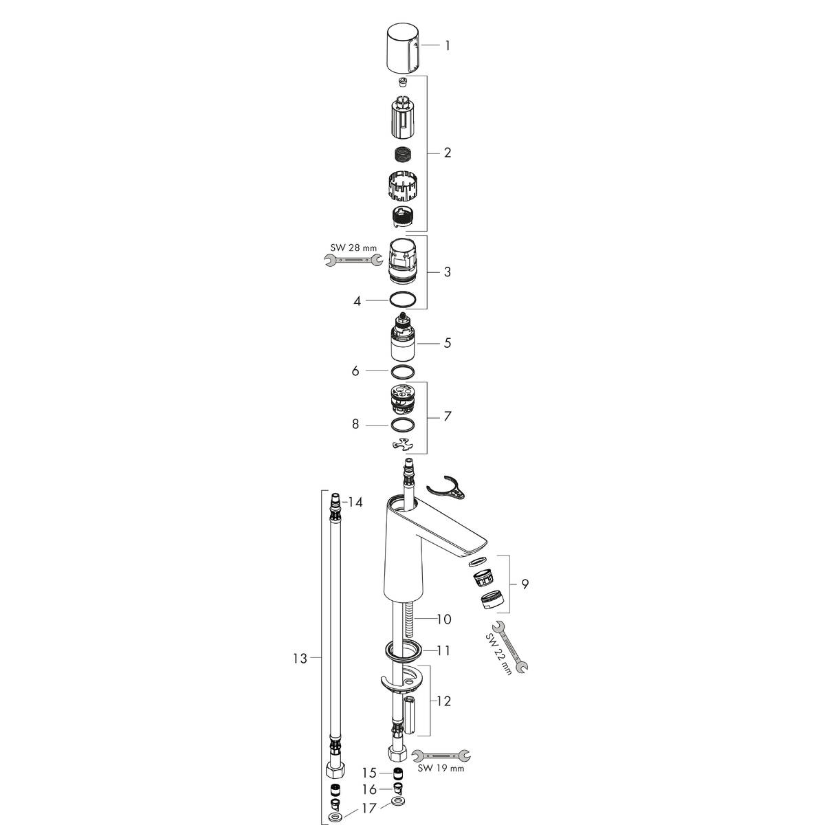 Spare parts for products 71751000