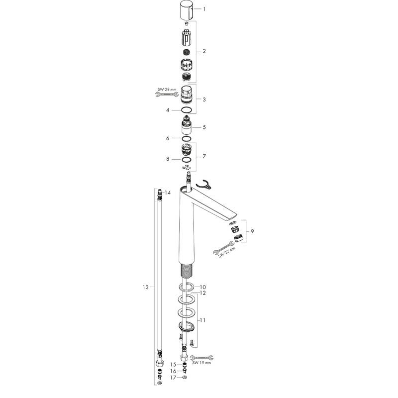 Spare parts for products 71753000
