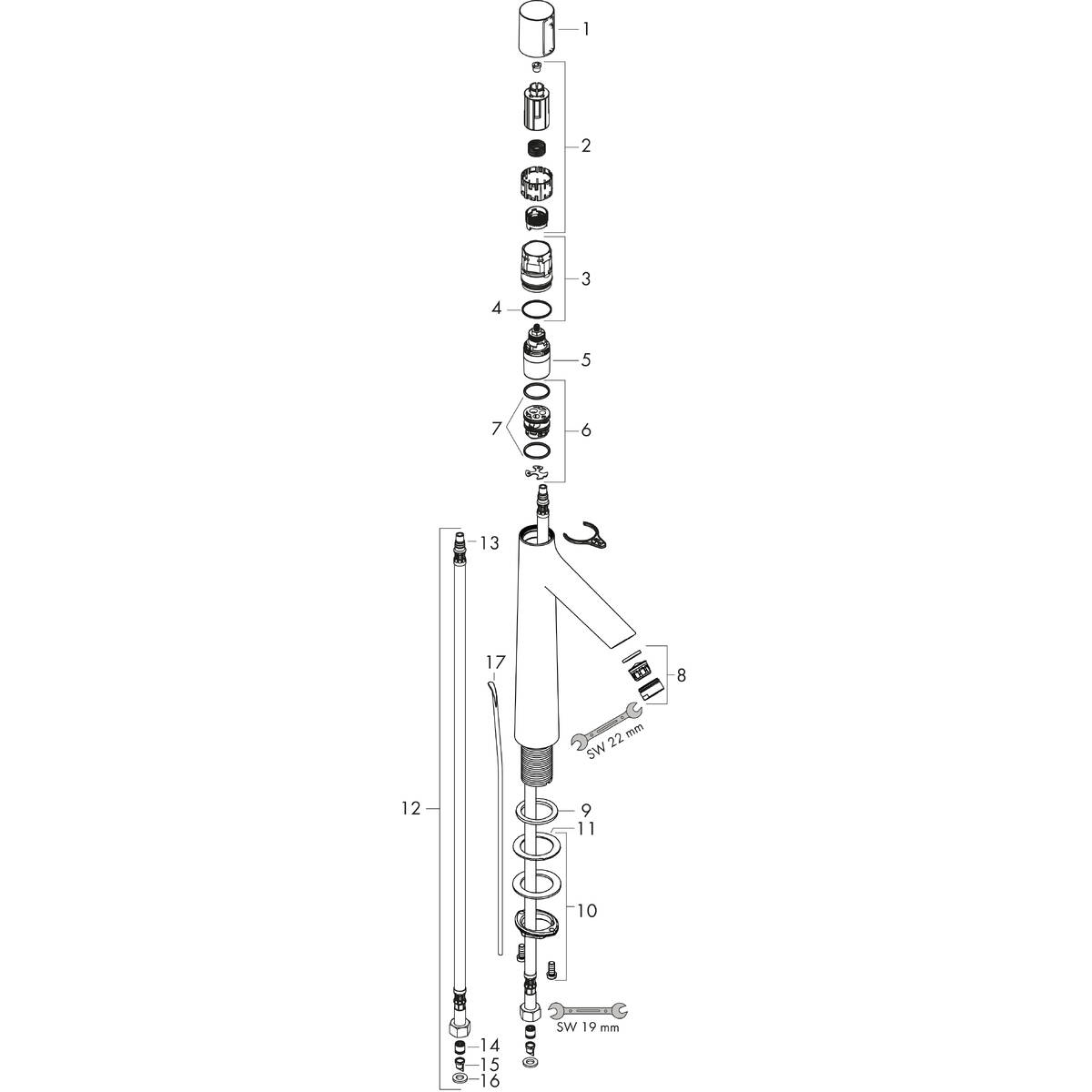 Spare parts for products 72044000