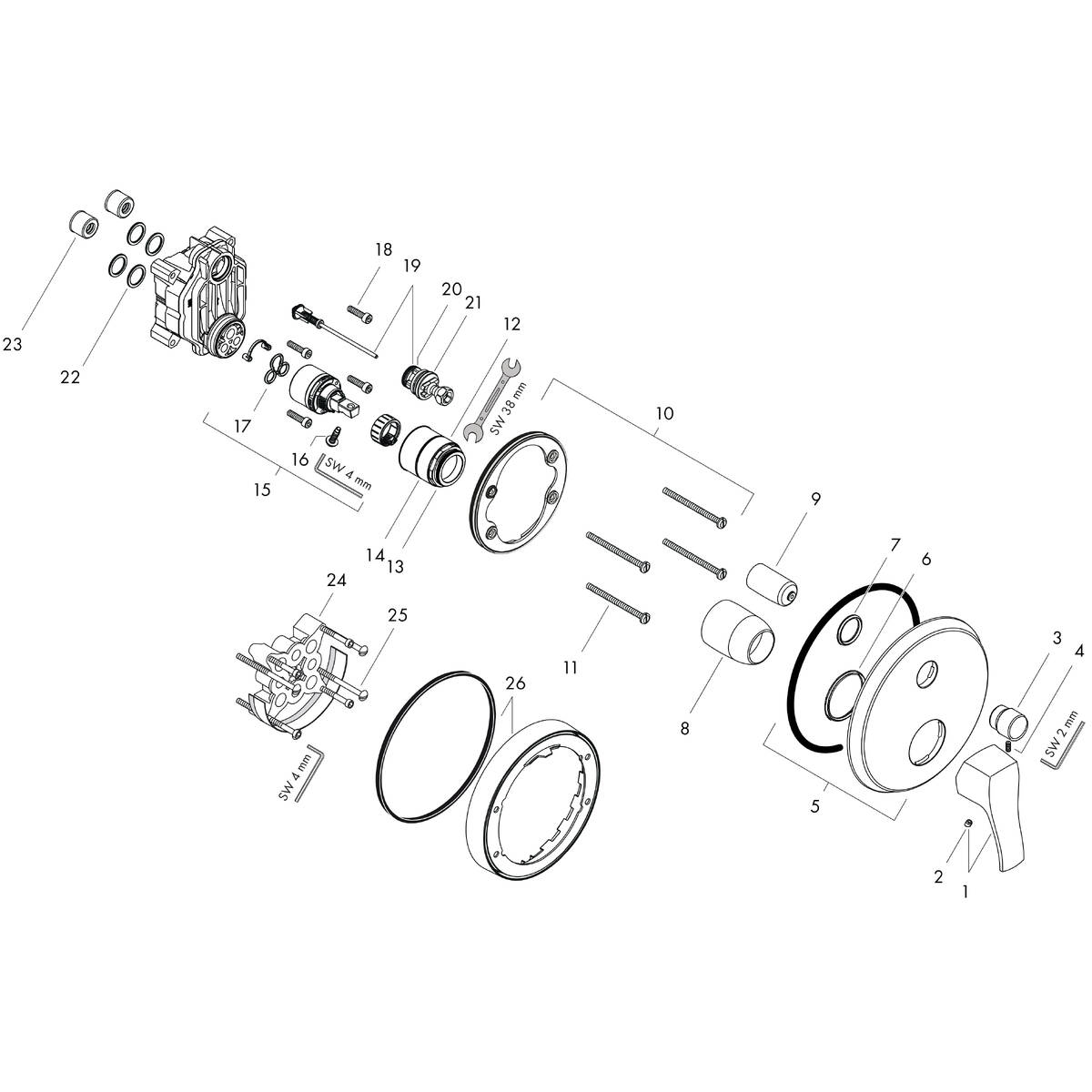 Spare parts for products 31493003