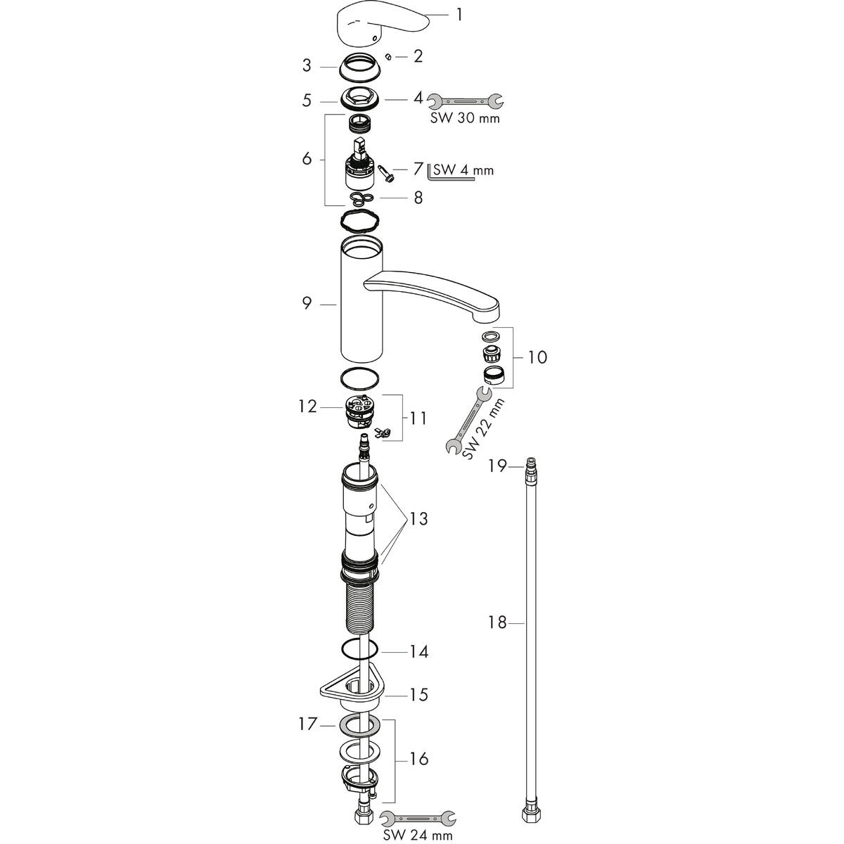 Spare parts for products 31806003