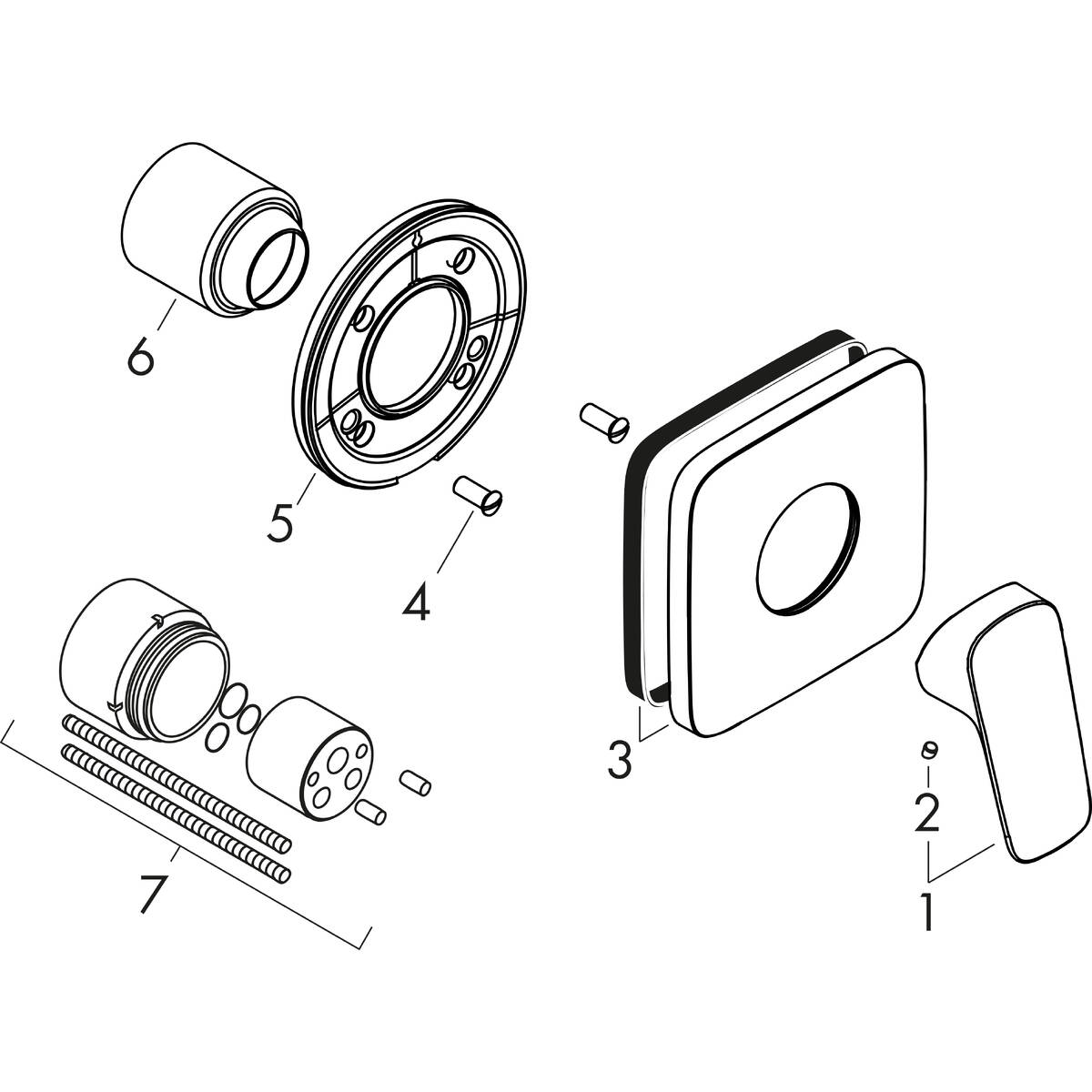 Spare parts for products 71604000