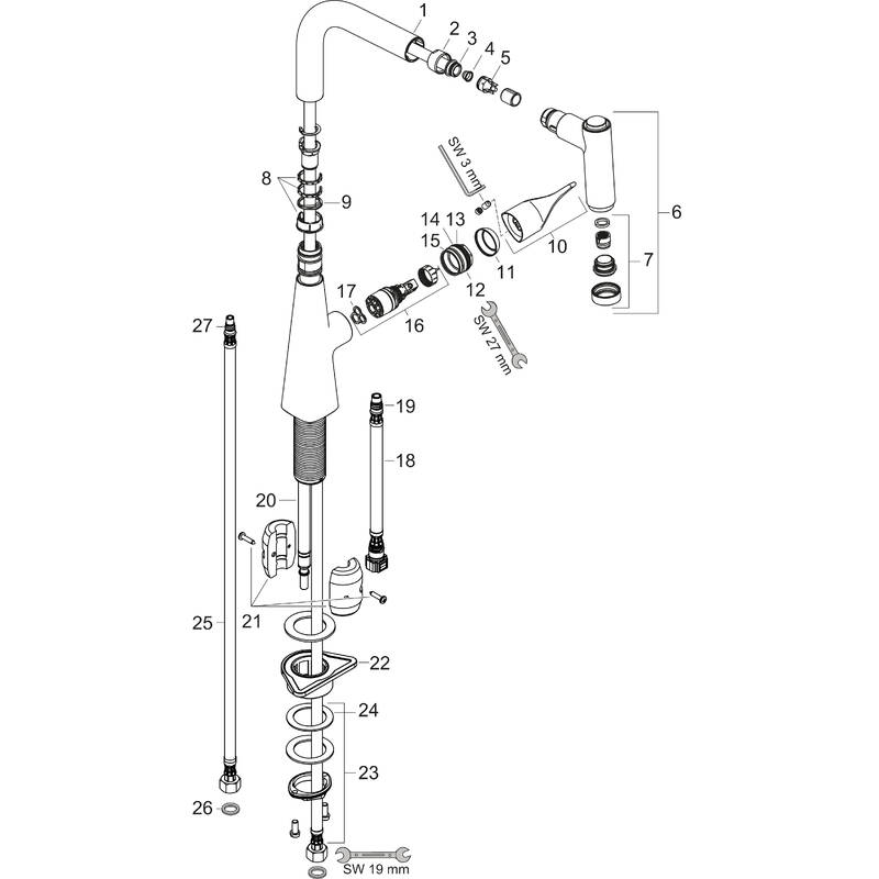 Spare parts for products 14834000
