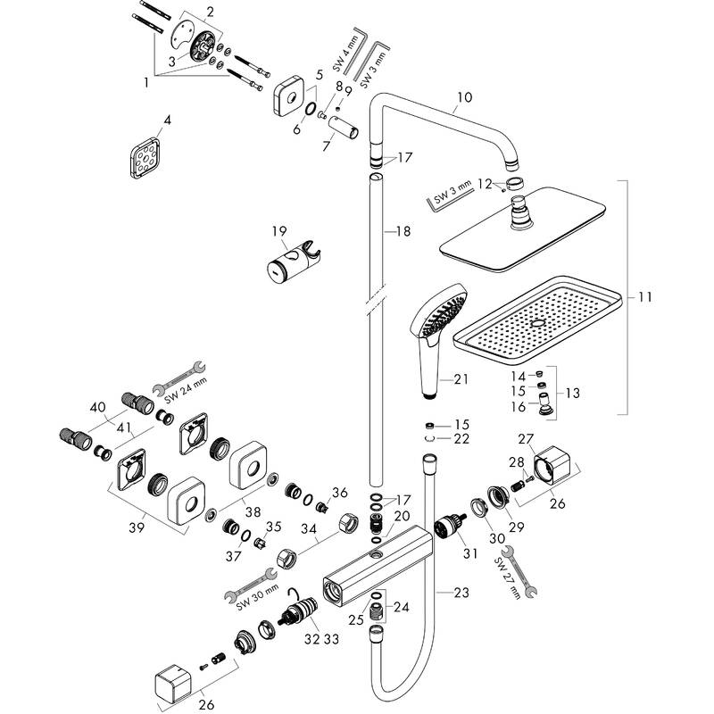 Spare parts for products 27660000