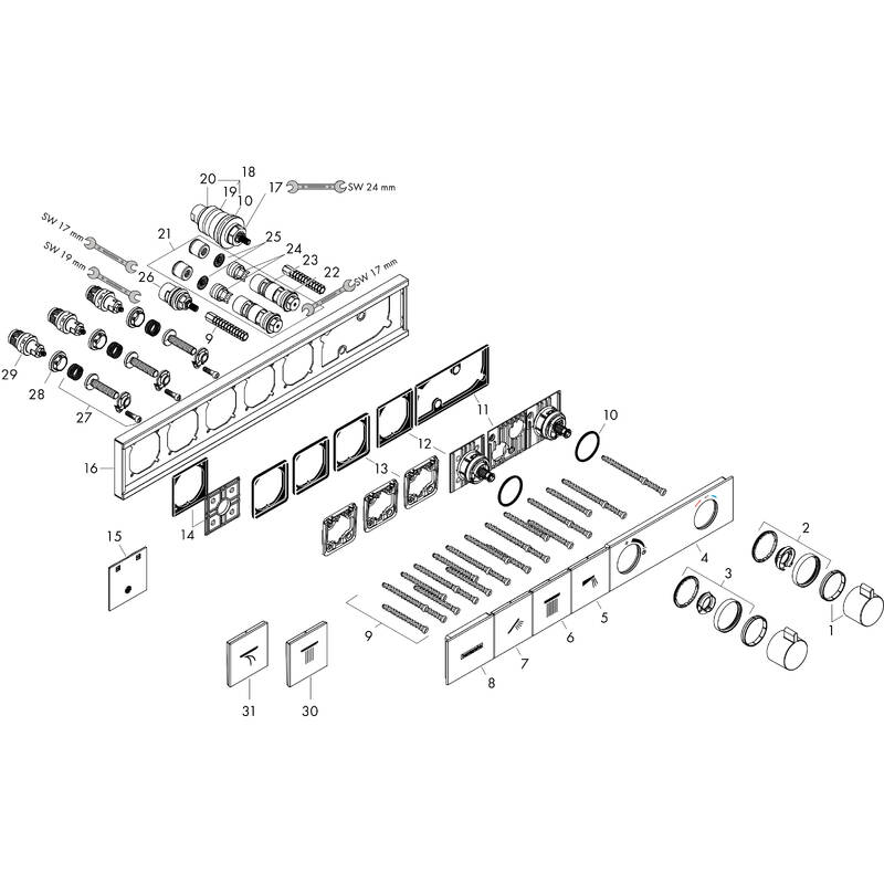 Spare parts for products 15381700