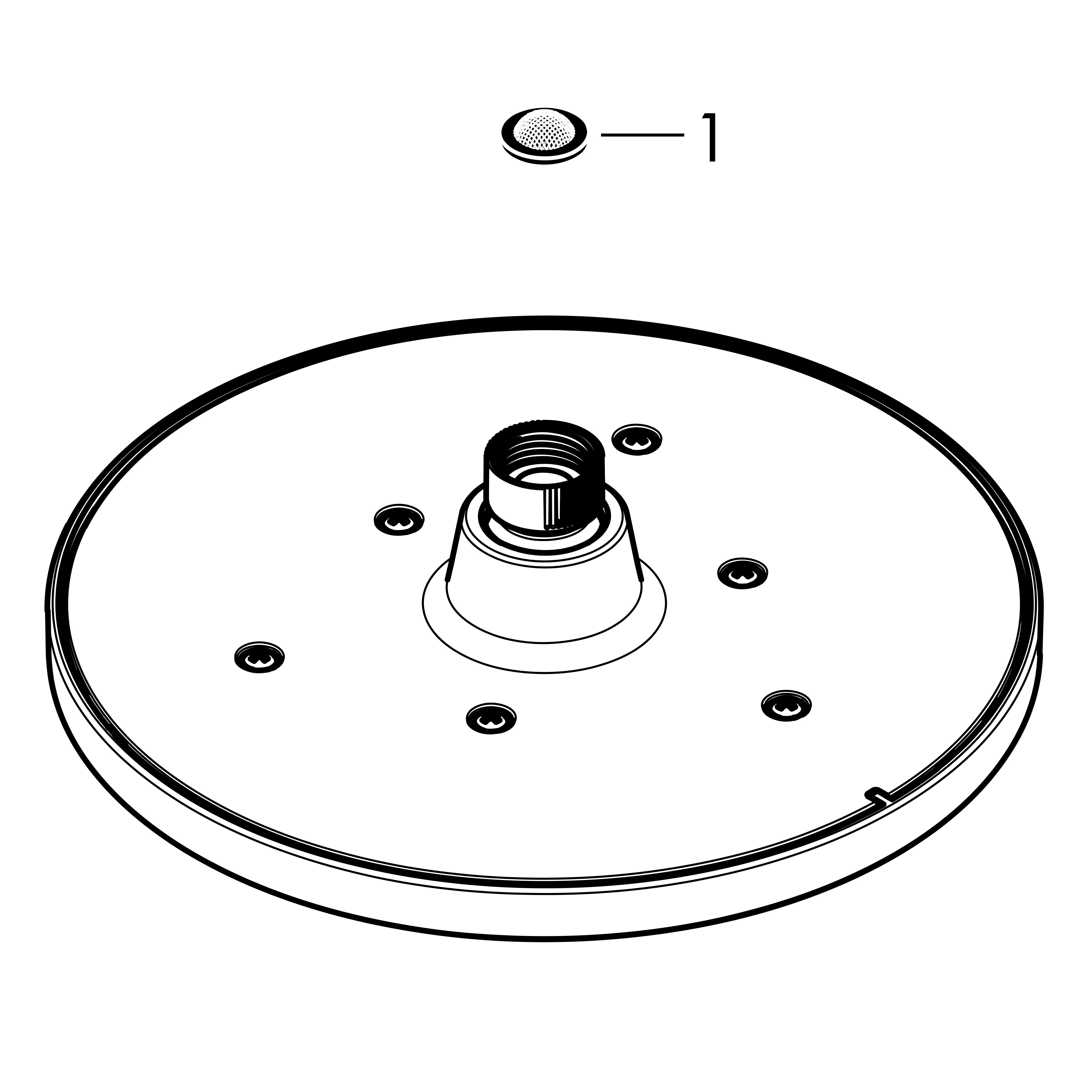 Hansgrohe Vernis 26277001 - Cabezal de ducha (20,3 cm), 1 rociador completo  en cromo, 26277001 : : Herramientas y Mejoras del Hogar