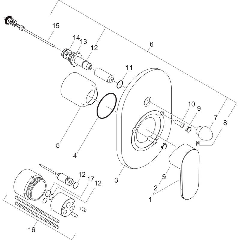 Miscelatore Monocomando Hansgrohe Vernis Blend Per Vasca, Cromo Lucido, Modello 71466000