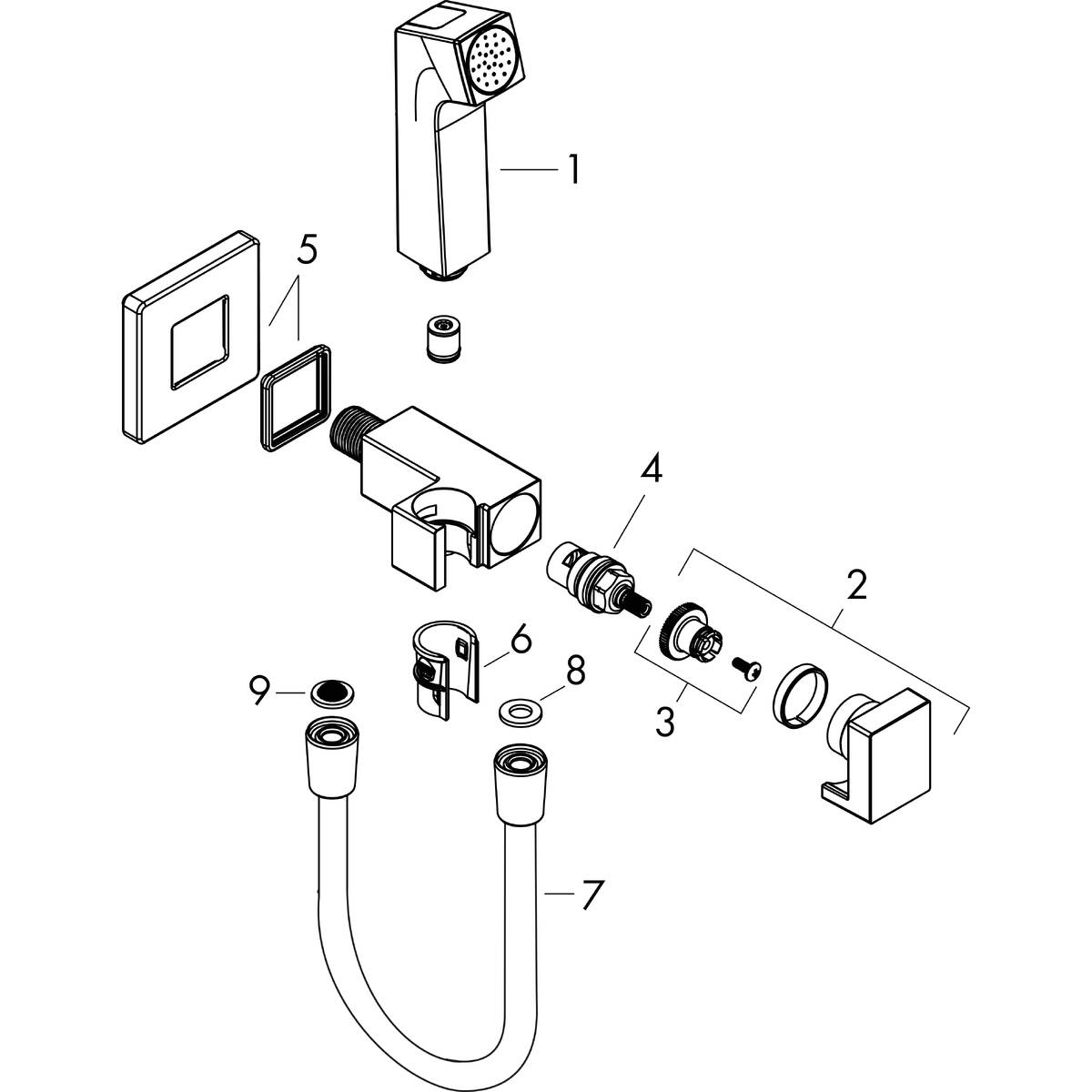hansgrohe Porter szettek: Cikksz. 29231000