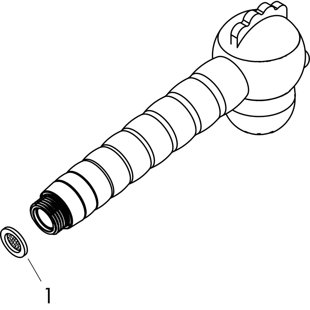 hansgrohe Hand showers Jocolino, 2 spray modes, Item No. 28760210