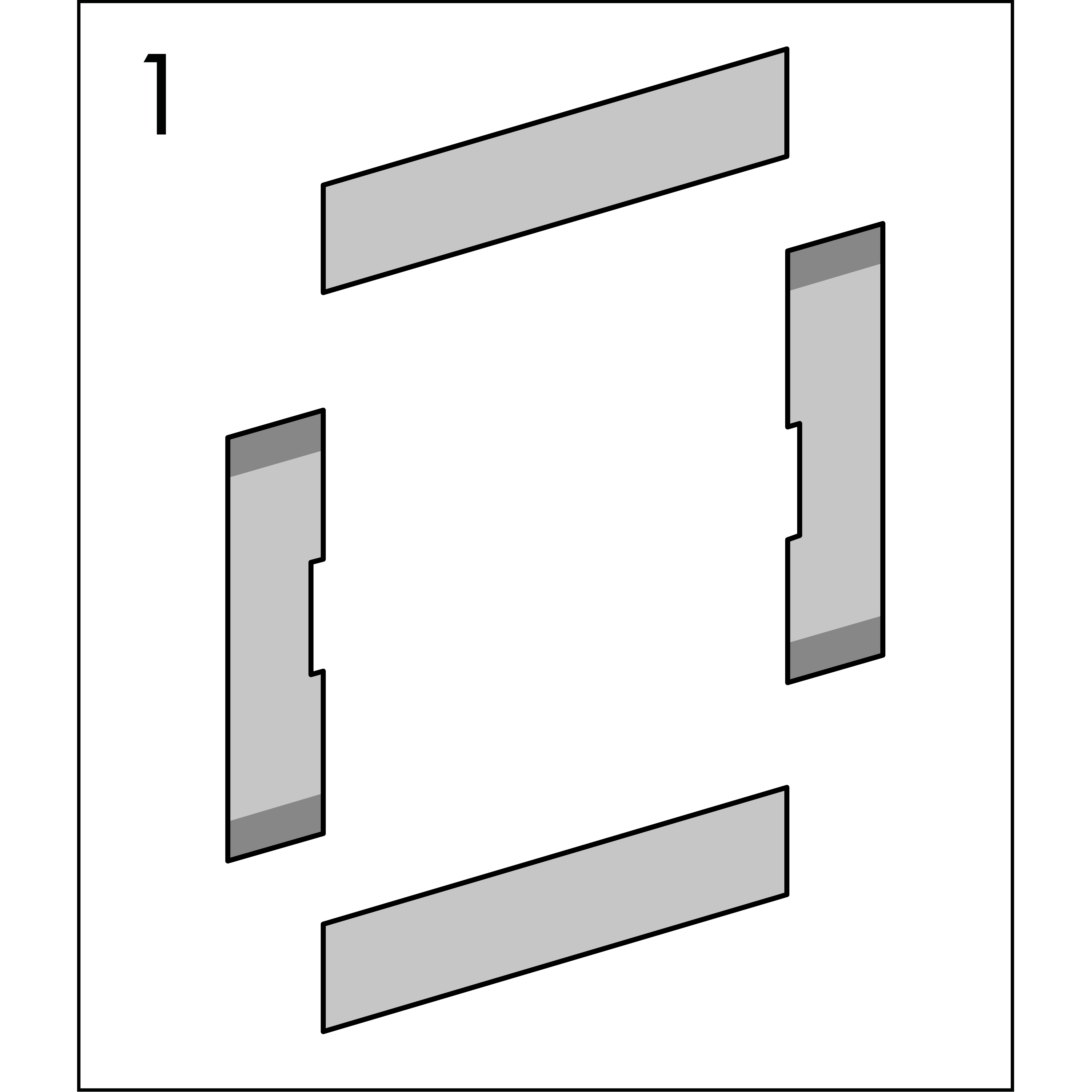 hansgrohe Accessories: XtraStoris Original, Wall niche with frame 