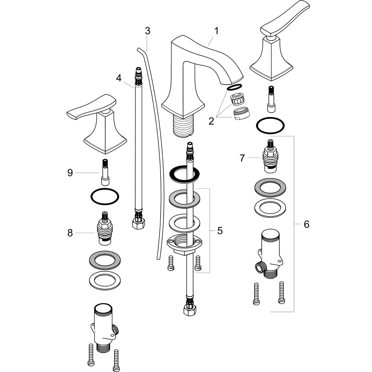 Replacement Parts For Hansgrohe Faucets