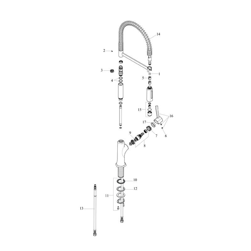 Hansgrohe 41710000 cestello angolare Logis Universal 16x16 cm cromato