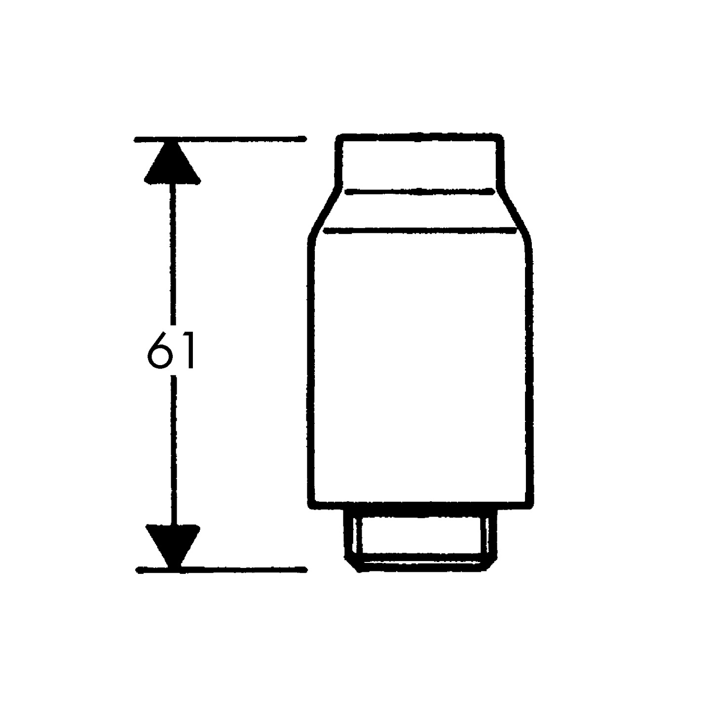 hansgrohe Supplies Vacuum breaker, Item No. 13639330