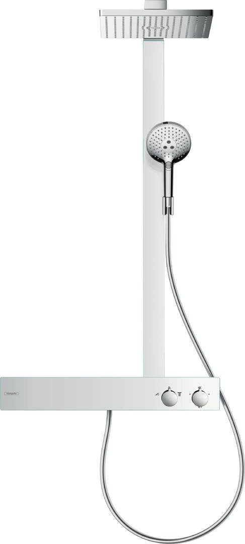 Close-up: Showerpipe 300 1jet EcoSmart with ShowerTablet 600 1