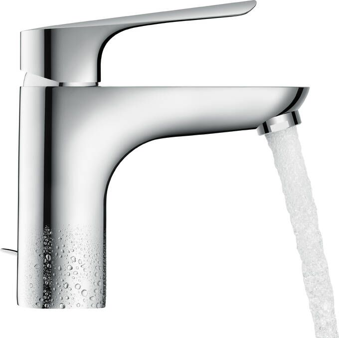 Logis E Mitigeur de lavabo 100 avec tirette et vidage