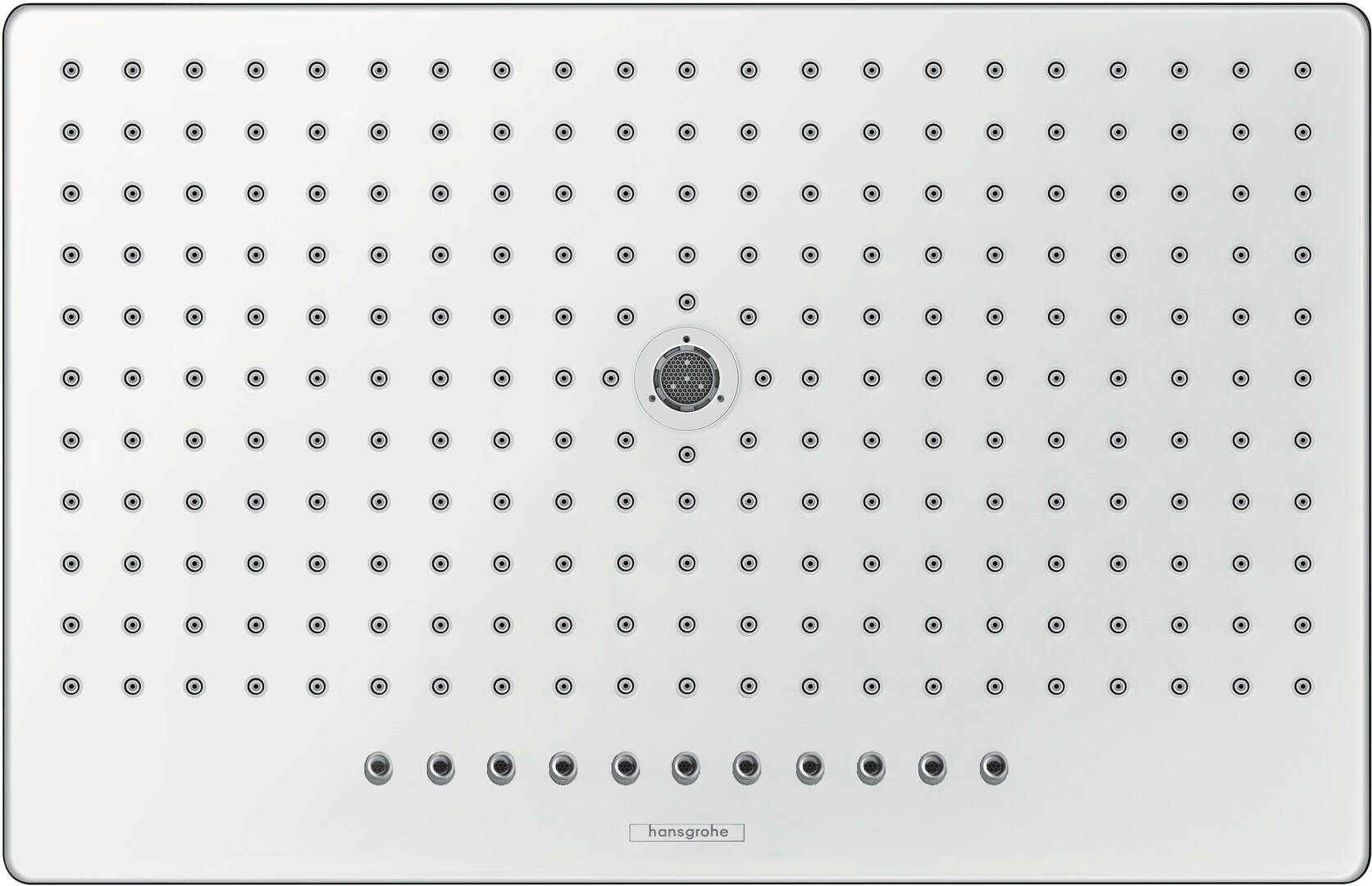 Close-up: Overhead shower 460 3jet with ceiling connector 1