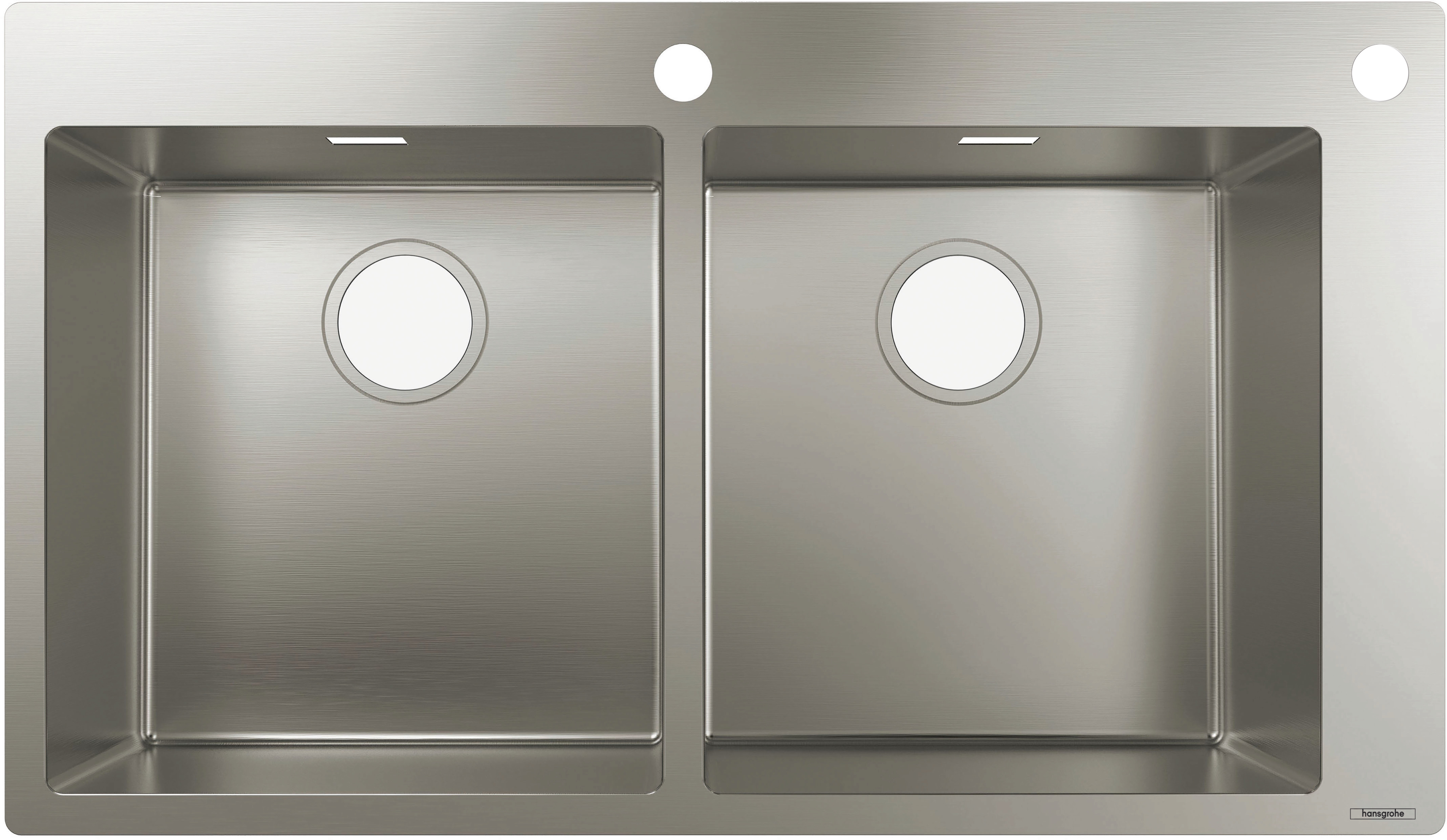 Close-up: S712-F765 Built-in sink 370/370 1