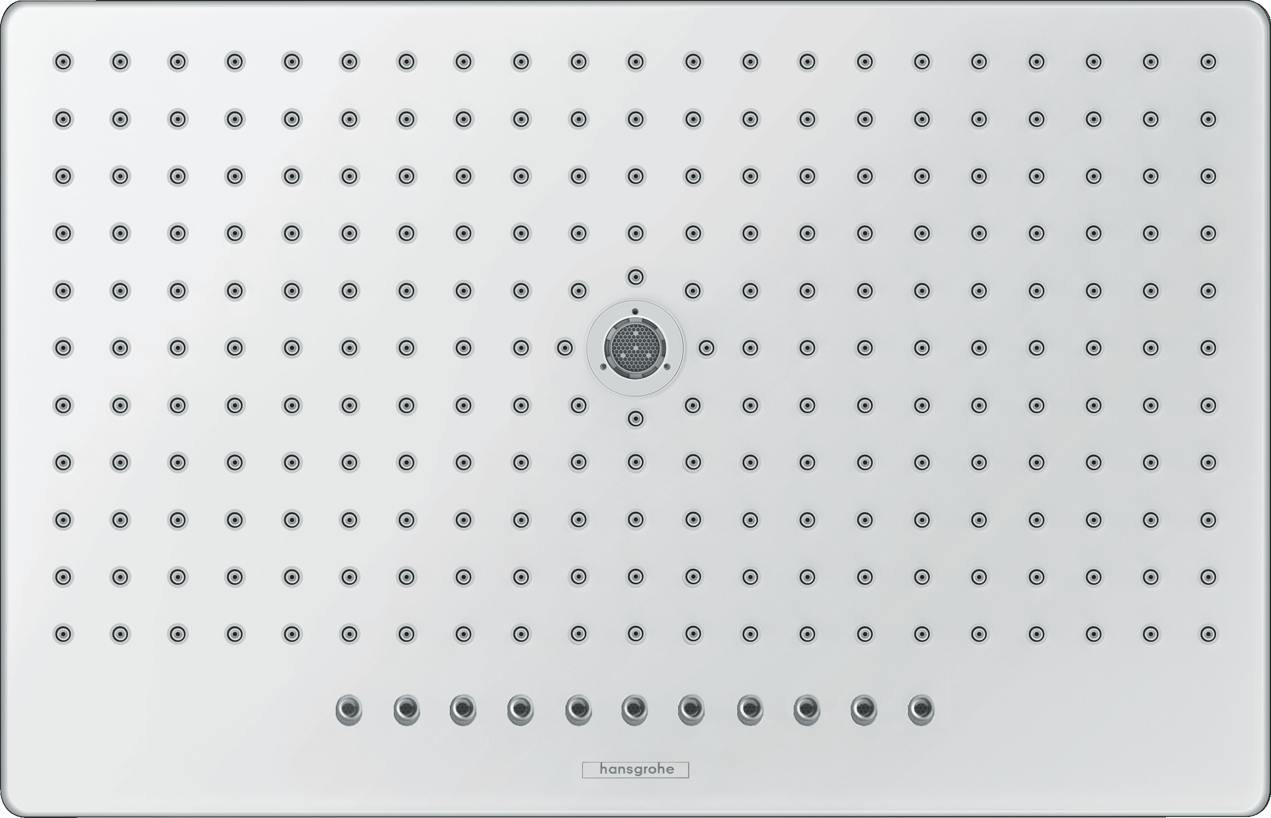 Close-up: Overhead shower 460 3jet with ceiling connector 2