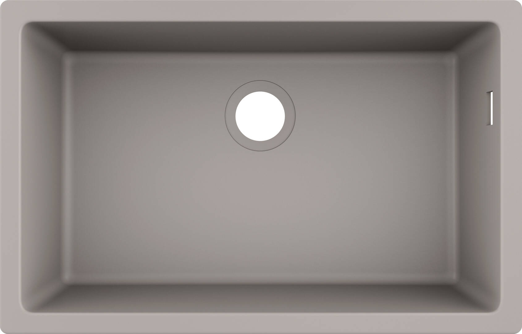 Close-up: S510-U660 Under-mount sink 660 1