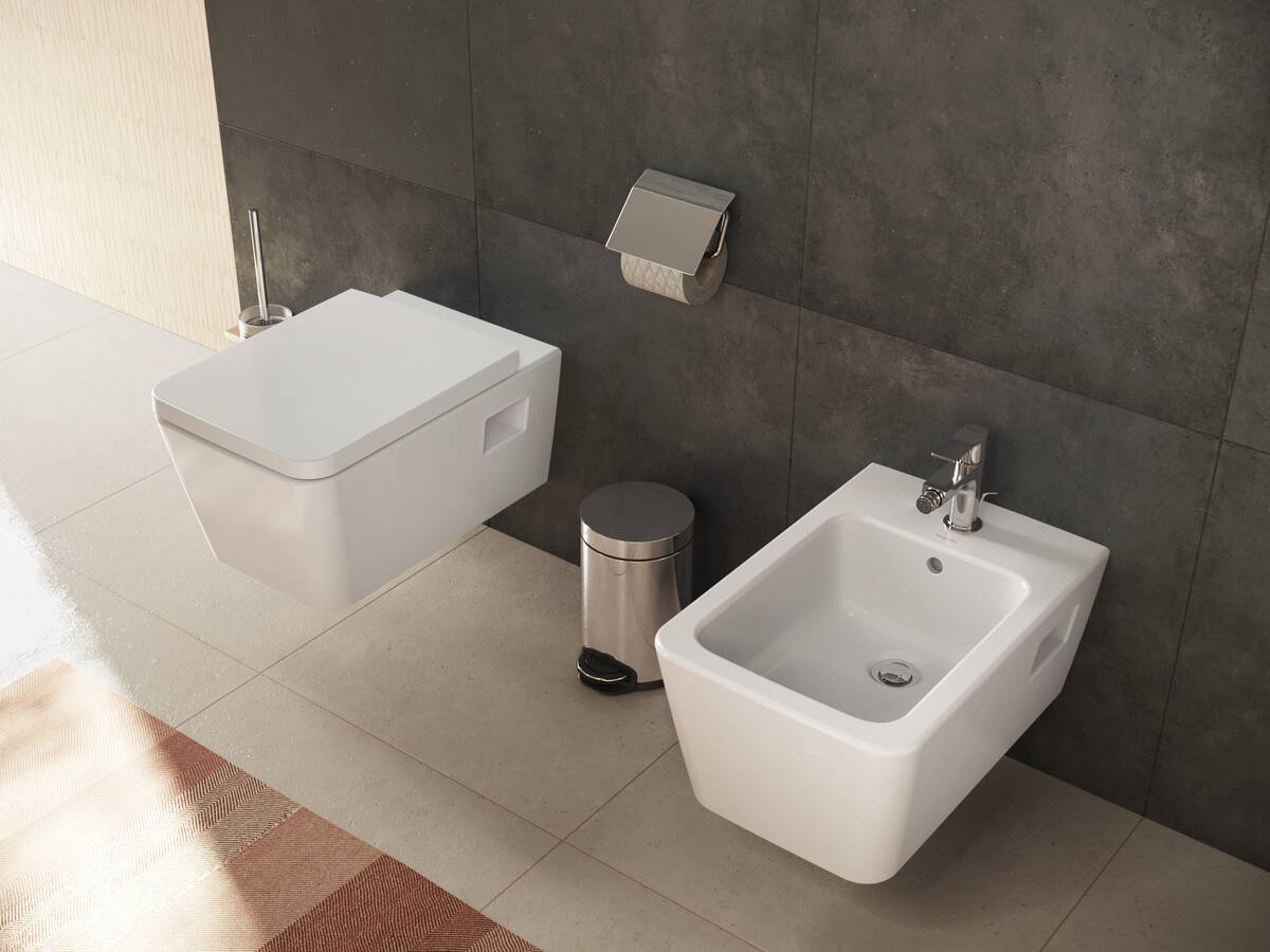 hansgrohe Accessories: AddStoris Q, Toilet brush holder wall-mounted ...