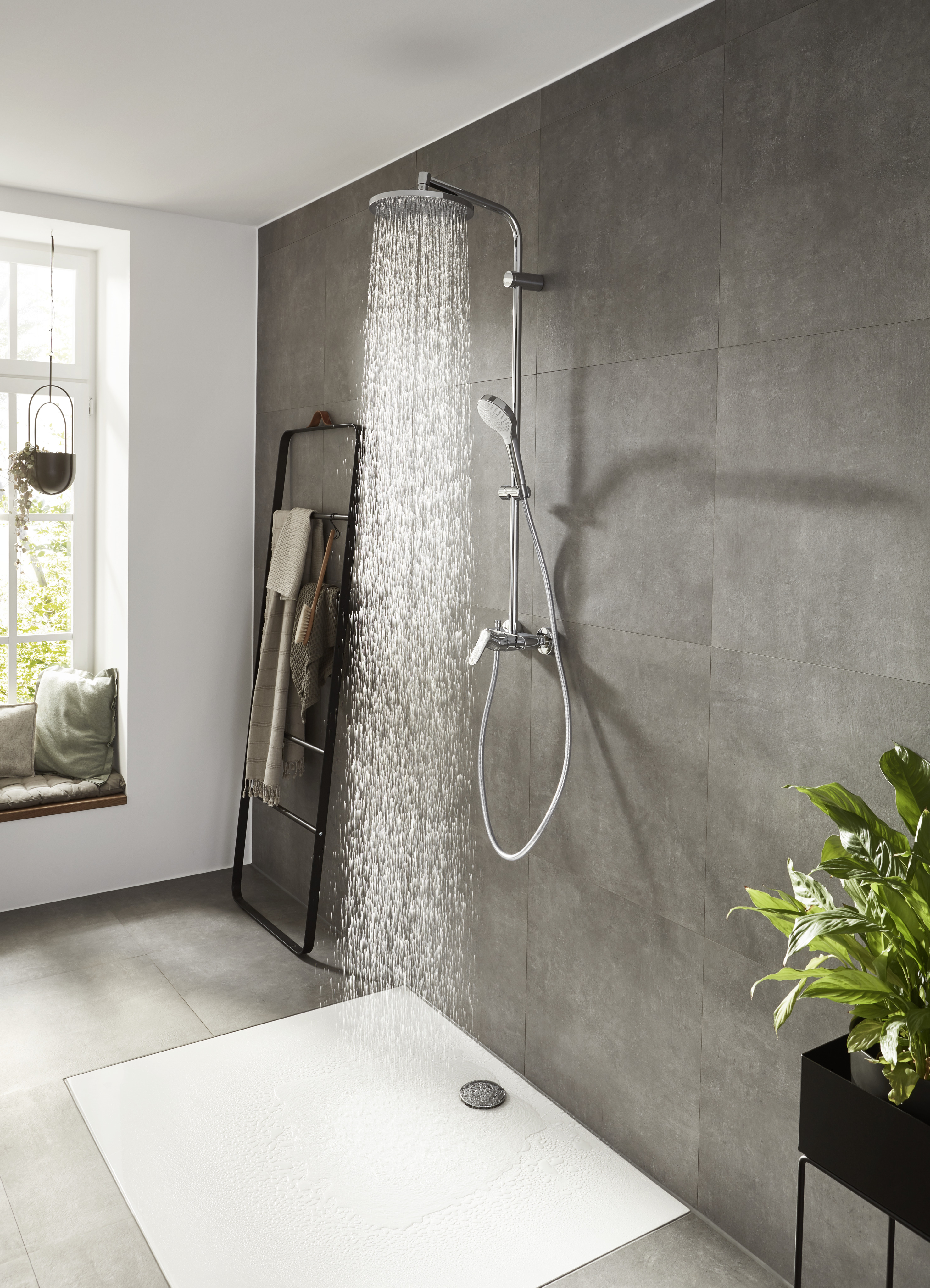 Fermer : LMH S Colonne de douche 240 mécanique 1 jet 6