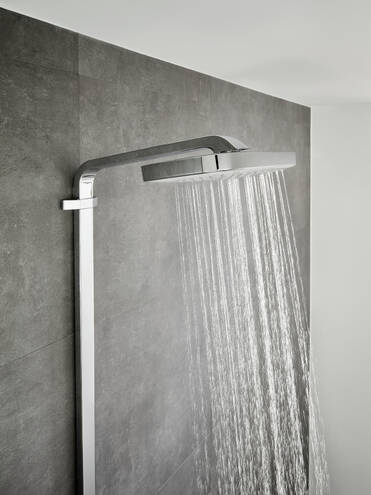 Close-up: Showerpipe 300 3jet with ShowerTablet Select 300 1