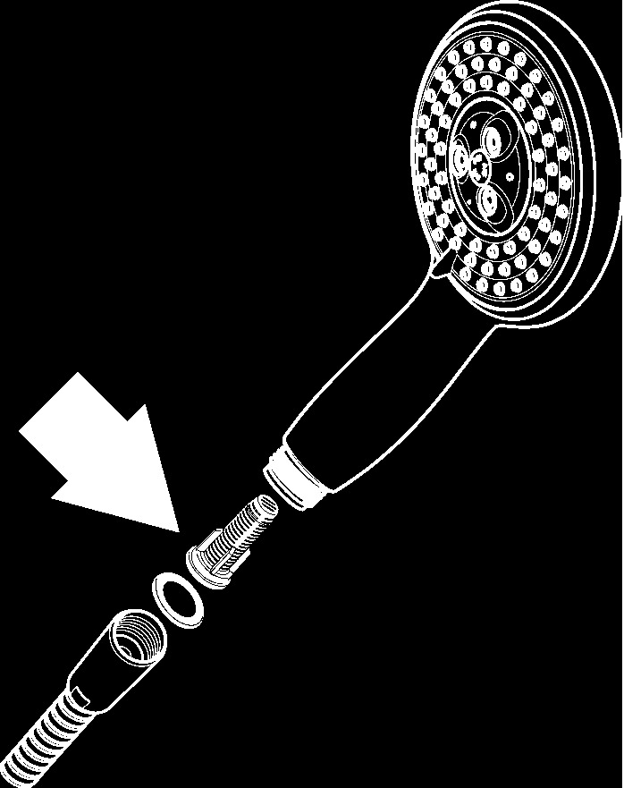 hansgrohe Spare parts: Screen insert and hose ring Raindance, Item No ...