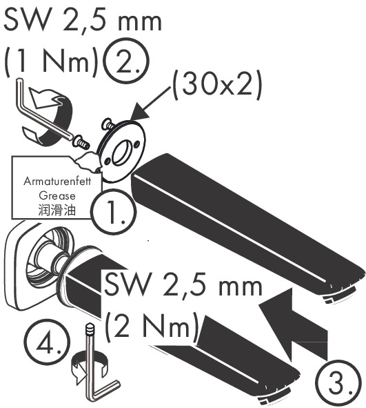 Ricambi: Set Di Montaggio Per Unica, Cod.art. 96179800