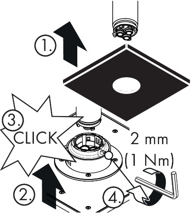 Hansgrohe Rosette Chrom - Passend Für WC- Und Bidetarmaturen